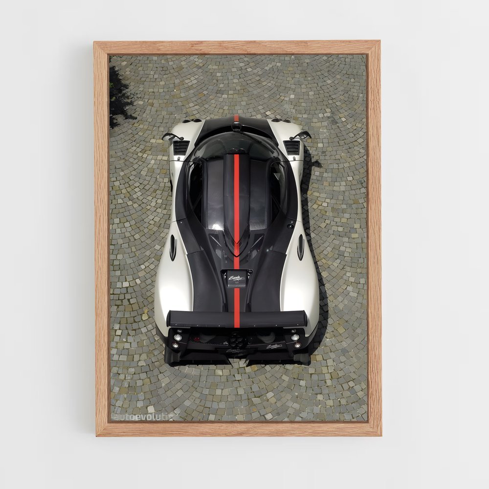 Poster Supercar Symphony – affiche Pagani (vue 4)